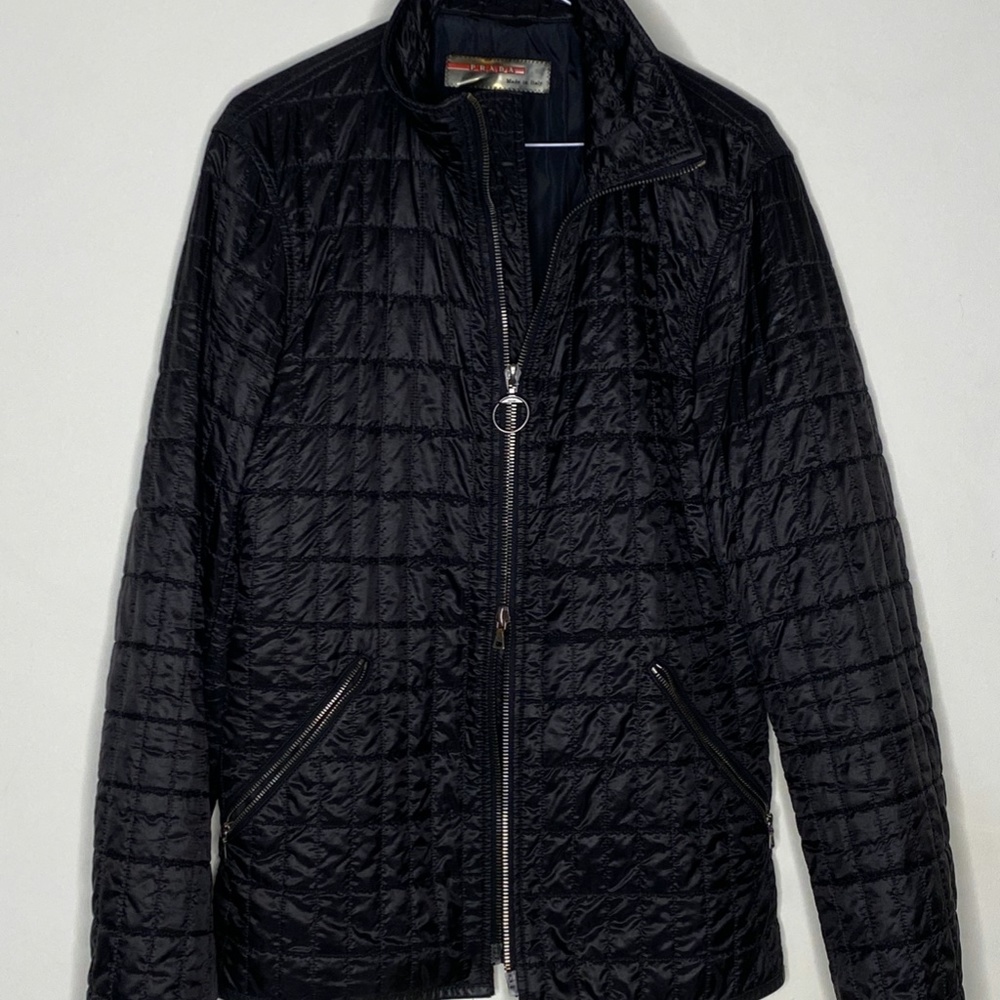 Like New Prada Men's Quilted Jacket - Picture 5 of 11